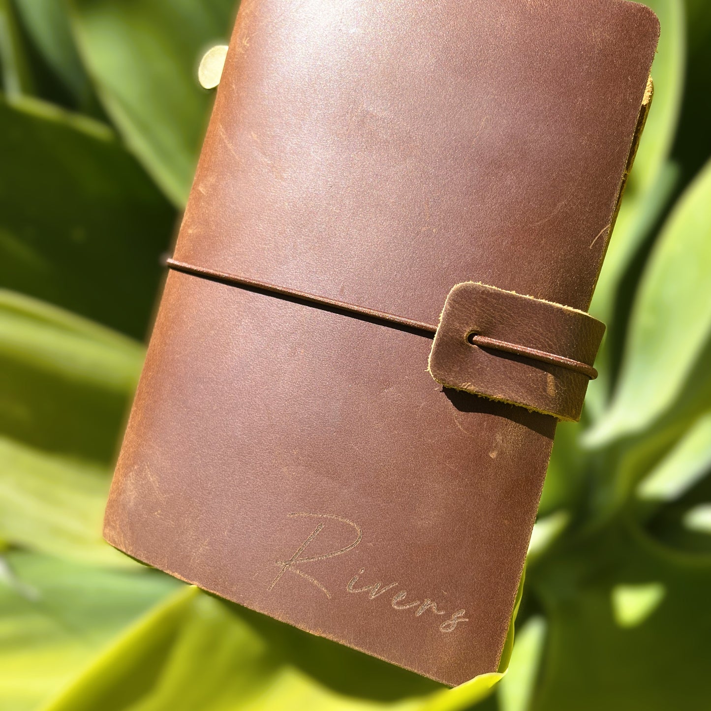 Leather Passport Size Vintage Journal