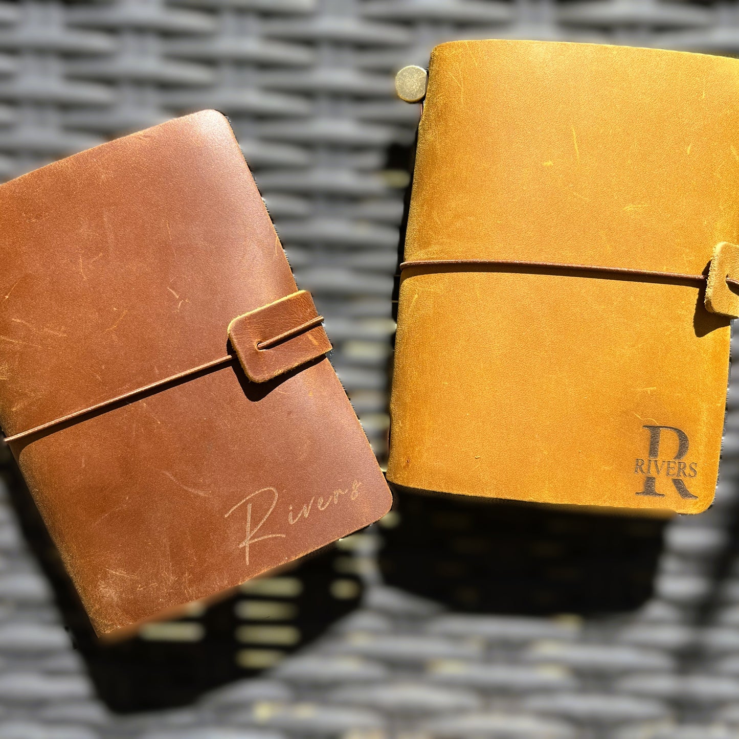 Leather Passport Size Vintage Journal