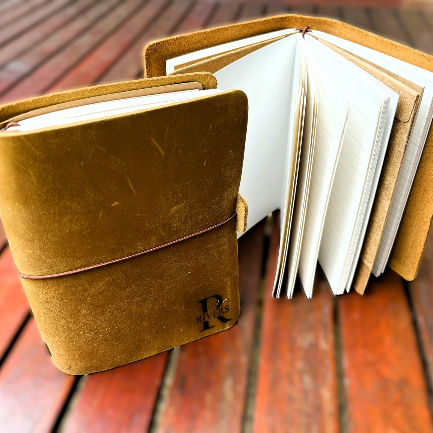 Leather Passport Size Vintage Journal