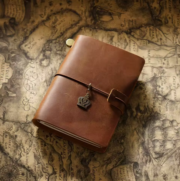 Leather Passport Size Vintage Journal